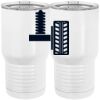 20 oz. Tall Stainless Steel Vacuum Insulated Tumbler White Thumbnail