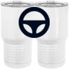 20 oz. Tall Stainless Steel Vacuum Insulated Tumbler White Thumbnail
