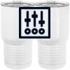 20 oz. Tall Stainless Steel Vacuum Insulated Tumbler White Thumbnail