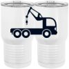 20 oz. Tall Stainless Steel Vacuum Insulated Tumbler White Thumbnail
