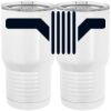 20 oz. Tall Stainless Steel Vacuum Insulated Tumbler White Thumbnail