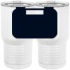 20 oz. Tall Stainless Steel Vacuum Insulated Tumbler White Thumbnail