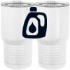 20 oz. Tall Stainless Steel Vacuum Insulated Tumbler White Thumbnail