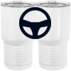 20 oz. Tall Stainless Steel Vacuum Insulated Tumbler White Thumbnail