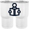 20 oz. Tall Stainless Steel Vacuum Insulated Tumbler White Thumbnail