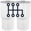 20 oz. Tall Stainless Steel Vacuum Insulated Tumbler White Thumbnail