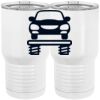 20 oz. Tall Stainless Steel Vacuum Insulated Tumbler White Thumbnail