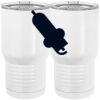 20 oz. Tall Stainless Steel Vacuum Insulated Tumbler White Thumbnail
