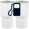 20 oz. Tall Stainless Steel Vacuum Insulated Tumbler White Thumbnail