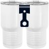 20 oz. Tall Stainless Steel Vacuum Insulated Tumbler White Thumbnail