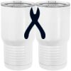 20 oz. Tall Stainless Steel Vacuum Insulated Tumbler White Thumbnail
