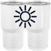 20 oz. Tall Stainless Steel Vacuum Insulated Tumbler White Thumbnail