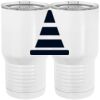 20 oz. Tall Stainless Steel Vacuum Insulated Tumbler White Thumbnail