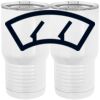 20 oz. Tall Stainless Steel Vacuum Insulated Tumbler White Thumbnail