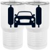 20 oz. Tall Stainless Steel Vacuum Insulated Tumbler White Thumbnail