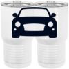 20 oz. Tall Stainless Steel Vacuum Insulated Tumbler White Thumbnail