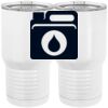 20 oz. Tall Stainless Steel Vacuum Insulated Tumbler White Thumbnail