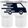 20 oz. Tall Stainless Steel Vacuum Insulated Tumbler White Thumbnail