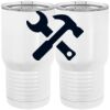 20 oz. Tall Stainless Steel Vacuum Insulated Tumbler White Thumbnail