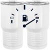 20 oz. Tall Stainless Steel Vacuum Insulated Tumbler White Thumbnail