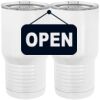 20 oz. Tall Stainless Steel Vacuum Insulated Tumbler White Thumbnail