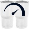 20 oz. Tall Stainless Steel Vacuum Insulated Tumbler White Thumbnail