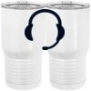 20 oz. Tall Stainless Steel Vacuum Insulated Tumbler White Thumbnail