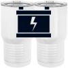 20 oz. Tall Stainless Steel Vacuum Insulated Tumbler White Thumbnail