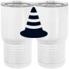20 oz. Tall Stainless Steel Vacuum Insulated Tumbler White Thumbnail