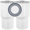 20 oz. Tall Stainless Steel Vacuum Insulated Tumbler White Thumbnail