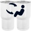 20 oz. Tall Stainless Steel Vacuum Insulated Tumbler White Thumbnail