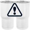20 oz. Tall Stainless Steel Vacuum Insulated Tumbler White Thumbnail