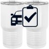 20 oz. Tall Stainless Steel Vacuum Insulated Tumbler White Thumbnail