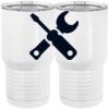 20 oz. Tall Stainless Steel Vacuum Insulated Tumbler White Thumbnail