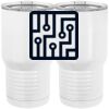20 oz. Tall Stainless Steel Vacuum Insulated Tumbler White Thumbnail