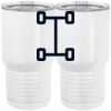 20 oz. Tall Stainless Steel Vacuum Insulated Tumbler White Thumbnail