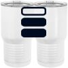 20 oz. Tall Stainless Steel Vacuum Insulated Tumbler White Thumbnail