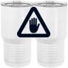 20 oz. Tall Stainless Steel Vacuum Insulated Tumbler White Thumbnail
