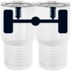 20 oz. Tall Stainless Steel Vacuum Insulated Tumbler White Thumbnail