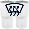 20 oz. Tall Stainless Steel Vacuum Insulated Tumbler White Thumbnail