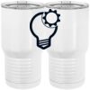 20 oz. Tall Stainless Steel Vacuum Insulated Tumbler White Thumbnail