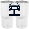20 oz. Tall Stainless Steel Vacuum Insulated Tumbler White Thumbnail