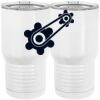 20 oz. Tall Stainless Steel Vacuum Insulated Tumbler White Thumbnail