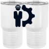 20 oz. Tall Stainless Steel Vacuum Insulated Tumbler White Thumbnail