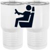 20 oz. Tall Stainless Steel Vacuum Insulated Tumbler White Thumbnail