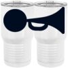 20 oz. Tall Stainless Steel Vacuum Insulated Tumbler White Thumbnail