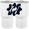 20 oz. Tall Stainless Steel Vacuum Insulated Tumbler White Thumbnail