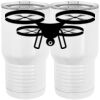 20 oz. Tall Stainless Steel Vacuum Insulated Tumbler White Thumbnail