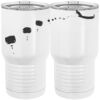 20 oz. Tall Stainless Steel Vacuum Insulated Tumbler White Thumbnail