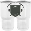 20 oz. Tall Stainless Steel Vacuum Insulated Tumbler White Thumbnail